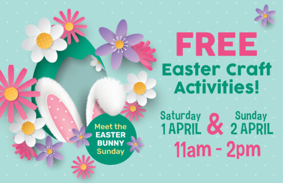 FREE Easter Craft Activities and Easter Bunny Visit