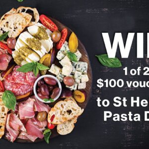 WIN a $100 voucher to St Helena Pasta Deli