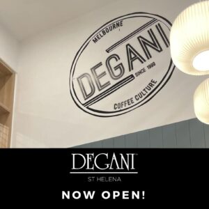 Degani Cafe St Helena Now Open!