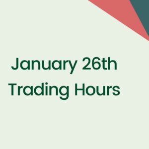 January Public Holiday Trading Hours